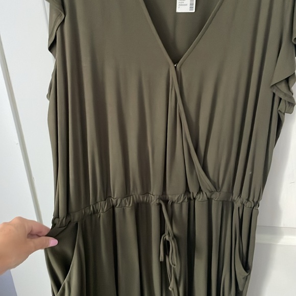 Maurice’s shorts romper - olive - Picture 4 of 4